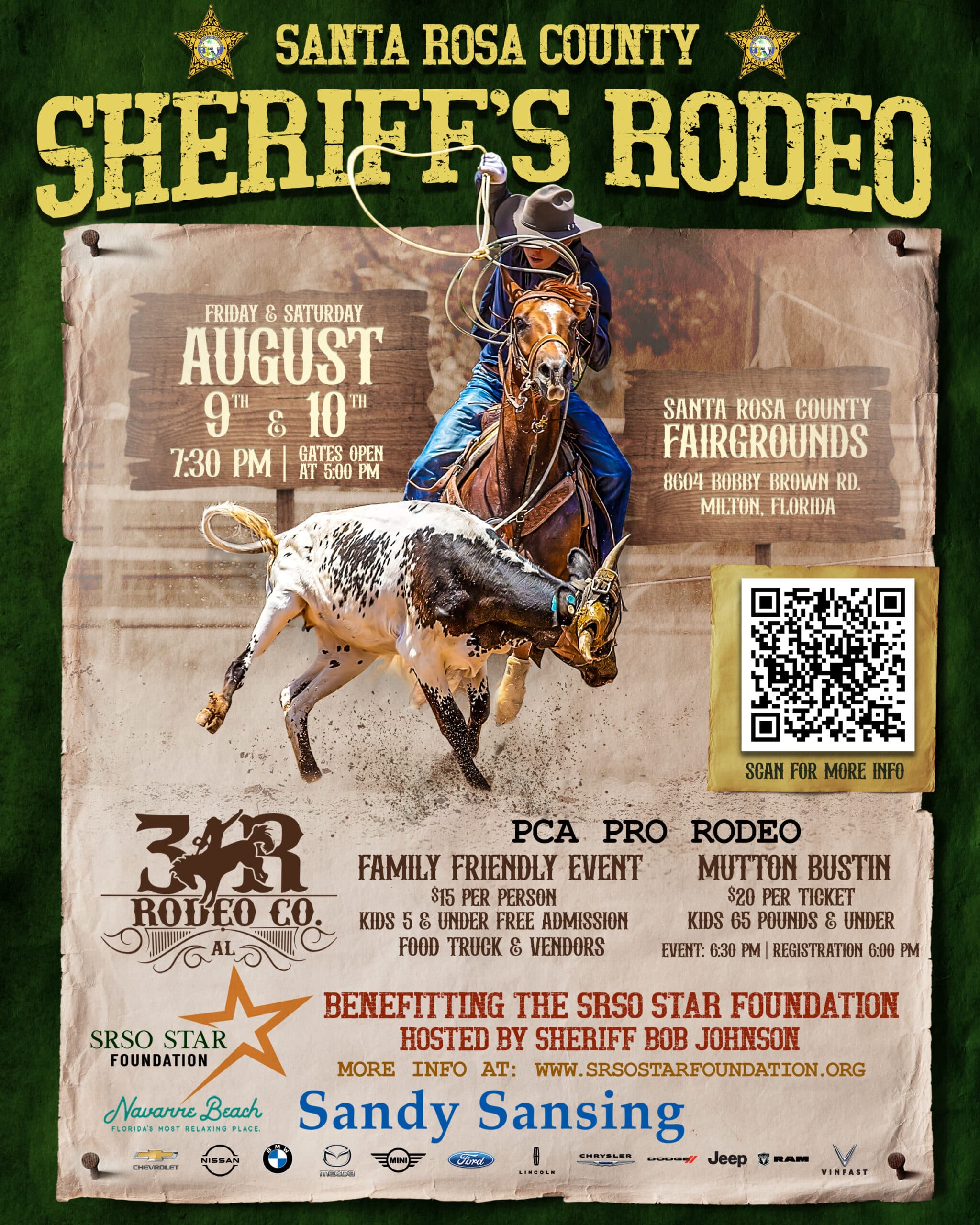 2024 Sheriff’s Rodeo flyer