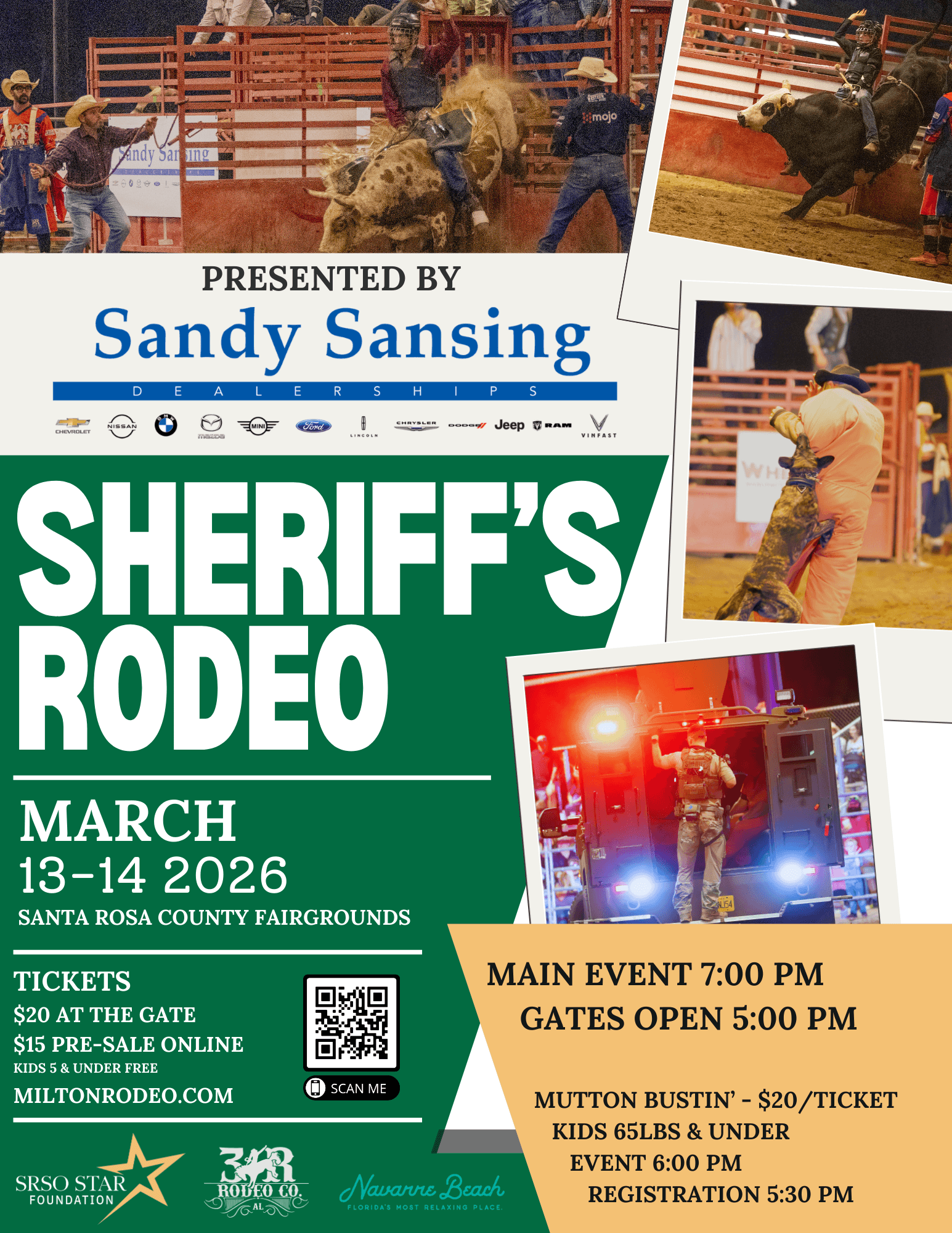 2026 Sheriff’s Rodeo flyer